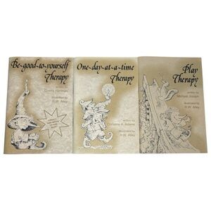 Therapy Book Set with Illustrations - 1990 & 1987